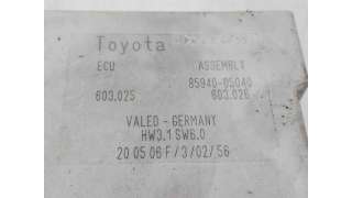 MODULO ELECTRONICO TOYOTA AVENSIS RANCHERA FAMILIAR (2005-2008) 2.2 D-4D (ADT251) 150CV 2231CC - L.7895189 / 8594005040