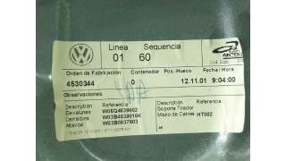 ELEVALUNAS TRASERO DERECHO VOLKSWAGEN POLO (2001-2007) 1.2 12V 64CV 1198CC - L.7904010 / 6Q4839402