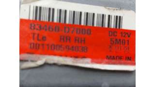 MOTOR ELEVALUNAS TRASERO DERECHO HYUNDAI TUCSON (2015-) - L.7906834 / 83460D7000