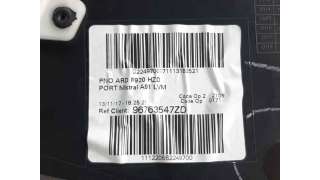 GUARNECIDO PUERTA TRASERA DERECHA PEUGEOT 208 (2012-) 1.2 82CV 1199CC - L.7935632 / 96763547ZD