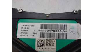 CUADRO INSTRUMENTOS PEUGEOT 307 (2004-2009) 1.6 HDI 110 109CV 1560CC - L.7953806 / 9660470680