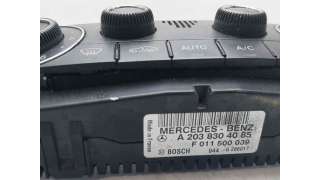 MANDO CLIMATIZADOR MERCEDES-BENZ CLK (2005-2009) 220 CDI (209.308) 150CV 2148CC - L.7954412 / A2038304085