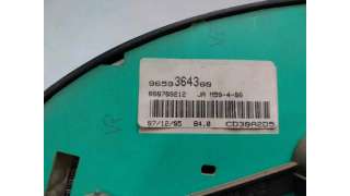 CUADRO INSTRUMENTOS CITROEN BERLINGO / BERLINGO FIRST LIMUSINA (1998-2005) 1.9 D (MFWJZ) 70CV 1868CC - L.7957187 / 96593643