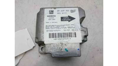 CENTRALITA AIRBAG OPEL ASTRA G FASTBACK (2000-2005) 1.7 DTI 16V (F08, F48) 75CV 1686CC - L.7958911 / 09229302