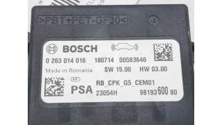 MODULO ELECTRONICO PEUGEOT 3008 SUV (2016-) 2.0 BLUEHDI 180 181CV 1997CC - L.7964481 / 9819360080