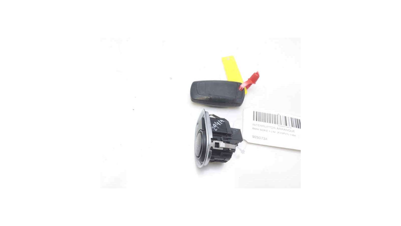 INTERRUPTOR ARRANQUE BMW 1 (2015-) 6 D 6CV 496CC - L.7964799 / 9250734 INTERRUPTOR ARRANQUE BMW 1 (2015-) 6 D 6CV 496CC - L.7964799 / 9250734