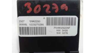 MODULO ELECTRONICO DODGE AVENGER (2007-2011) 2.0 CRD 140CV 1968CC - L.7967664 / P04602522AF