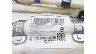 AIRBAG CORTINA DELANTERO DERECHO VOLKSWAGEN GOLF VI (2008-2012) 2.0 TDI 110CV 1968CC - L.7971982 / 5K6880742B 2