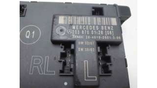 CENTRALITA CIERRE MERCEDES-BENZ CLASE CLC (2008-2011) CLC 200 CDI (203.707) 122CV 2148CC - L.7978546 / 2038700126