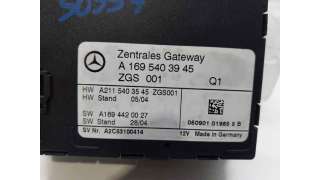 MODULO ELECTRONICO MERCEDES-BENZ CLASE B (2005-2011) B 200 CDI (245.208) 140CV 1991CC - L.7980220 / A1695403945