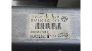 MOTOR ELEVALUNAS TRASERO DERECHO VOLKSWAGEN PASSAT VARIANT (2005-2010) 2.0 TDI 16V 140CV 1968CC - L.7980841 / 1K0959704F