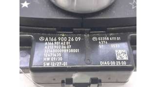 MANDO MULTIFUNCION MERCEDES-BENZ CLASE M (2011-2015) ML 350 BLUETEC 4-MATIC (166.024) 258CV 2987CC - L.7982047 / A166900260