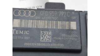 CENTRALITA CIERRE AUDI A6 (2004-2006) 3.0 TDI QUATTRO 225CV 2967CC - L.7984743 / 4F0959792C