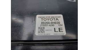 MODULO ELECTRONICO CITROEN C1 II (2018-) 1.0 VTI 72 72CV 998CC - L.7990338 / 892600H030 2