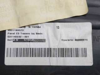 GUARNECIDO PUERTA TRASERA IZQUIERDA CITROEN C4 CACTUS (2014-) 1.2 VTI 82 82CV 1199CC - L.8015490 / 98011900ZD