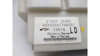 MANDO CLIMATIZADOR NISSAN QASHQAI / QASHQAI +2 I (2007-2013) 2.0 DCI 150CV 1995CC - L.8023608 / 27500JD45C