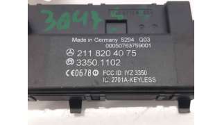 MODULO ELECTRONICO MERCEDES-BENZ CLASE E (2005-2008) E 320 CDI (211.022) 224CV 2987CC - L.8023841 / 2118204075