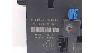 MODULO ELECTRONICO MERCEDES-BENZ CLASE E (2005-2008) E 320 CDI (211.022) 224CV 2987CC - L.8023859 / 2118201526