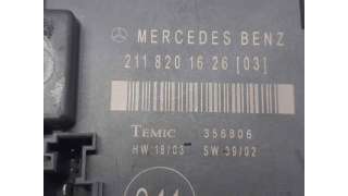 MODULO ELECTRONICO MERCEDES-BENZ CLASE E (2005-2008) E 320 CDI (211.022) 224CV 2987CC - L.8023864 / 2118201626