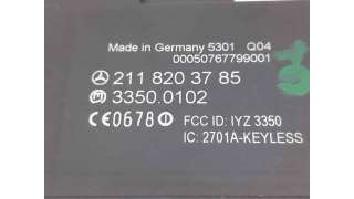 MODULO ELECTRONICO MERCEDES-BENZ CLASE E (2005-2008) E 320 CDI (211.022) 224CV 2987CC - L.8023868 / 2118203785