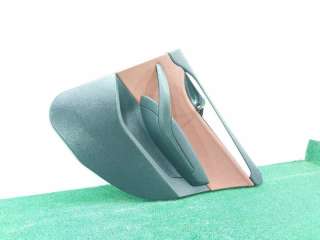 GUARNECIDO PUERTA TRASERA DERECHA BMW X1 (2009-2015) SDRIVE 18 D 143CV 1995CC - L.8027969 / 51427327222