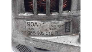 ALTERNADOR VOLKSWAGEN PASSAT (1996-2000) 1.8 T 150CV 1781CC - L.8038621 / 06B903016D