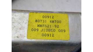 ELEVALUNAS DELANTERO IZQUIERDO NISSAN ALMERA II (2000-2006) 1.5 90CV 1498CC - L.8042437 / 80701BM71B