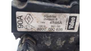 ALTERNADOR RENAULT LAGUNA I (1997-2001) 1.6 16V (B568, B561) 107CV 1598CC - L.8046526 / 8200030635