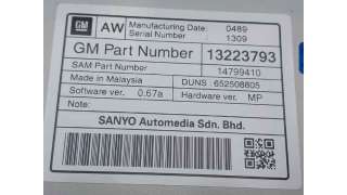 PANTALLA MULTIFUNCION OPEL INSIGNIA A SEDÁN (2008-2017) 2.0 CDTI (69) 160CV 1956CC - L.8055384 / 13223793