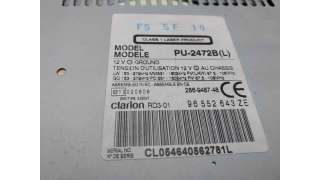SISTEMA AUDIO / RADIO CD CITROEN C5 I (2001-2004) 1.8 16V (DC6FZB, DC6FZE) 115CV 1749CC - L.8055989 / 96552643ZE