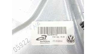 ELEVALUNAS TRASERO DERECHO VOLKSWAGEN POLO (2001-2008) 1.4 16V 75CV 1390CC - L.8056505 / 6Q6839756