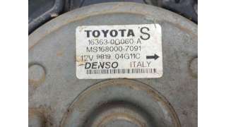 ELECTROVENTILADOR TOYOTA COROLLA (2002-2006) 2.0 D-4D (CDE120) 90CV 1995CC - L.8063671 / 163630G060A