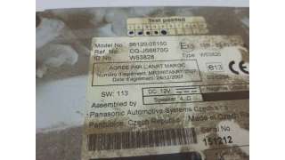SISTEMA AUDIO / RADIO CD TOYOTA AVENSIS SEDÁN (2008-2018) 2.2 D-4D (ADT271) 150CV 2231CC - L.8080512 / 8612005150