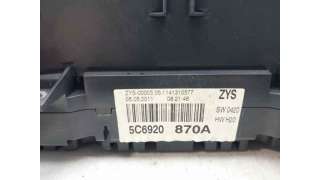 CUADRO INSTRUMENTOS VOLKSWAGEN JETTA IV (2008-) - L.8080858 / 5C6920870A