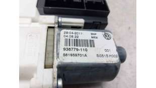 MOTOR ELEVALUNAS DELANTERO IZQUIERDO VOLKSWAGEN JETTA IV (2008-) - L.8080927 / 3C0959793C 2