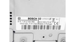 SISTEMA AUDIO / RADIO CD VOLKSWAGEN JETTA IV (2008-) - L.8080982 / 3C0035270B