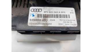 MANDO CLIMATIZADOR AUDI A3 (2005-2008) 2.0 TDI 140CV 1968CC - L.8092357 / 8P0820043A