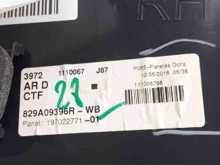 GUARNECIDO PUERTA TRASERA DERECHA RENAULT CAPTUR (2016-) 1.2 TCE 120 118CV 1197CC - L.8095548 / 829A09396R