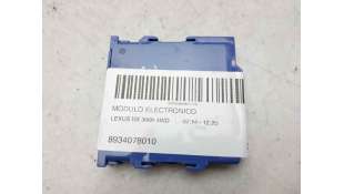 MODULO ELECTRONICO LEXUS NX (2014-) 300H AWD (AYZ15, ZGZ15, AGZ15) 155CV 2493CC - L.8117141 / 8934078010