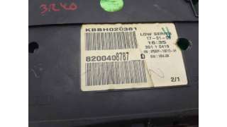 CUADRO INSTRUMENTOS RENAULT MEGANE II (2005-2008) 1.5 DCI (BM1E, CM1E) 106CV 1461CC - L.8119456 / 8200408787