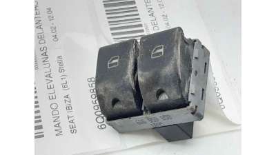 MANDO ELEVALUNAS DELANTERO IZQUIERDO SEAT IBIZA III (2002-2005) 1.9 SDI 64CV 1896CC - L.8122501 / 6Q0959858