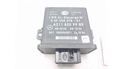 MODULO ELECTRONICO MERCEDES-BENZ CLS (2004-2010) 350 (219.356) 272CV 3498CC - L.8127237 / A2118209985