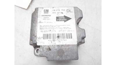 CENTRALITA AIRBAG OPEL ASTRA G RANCHERA FAMILIAR (1998-2004) 1.6 16V (F35) 101CV 1598CC - L.8128038 / 24416703