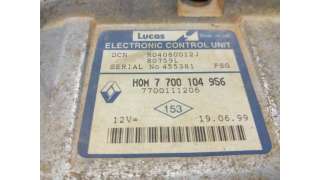 CENTRALITA MOTOR UCE RENAULT KANGOO (1997-) D 65 1.9 (KC0E, KC02, KC0J, KC0N) 64CV 1870CC - L.8156581 / 7700104956