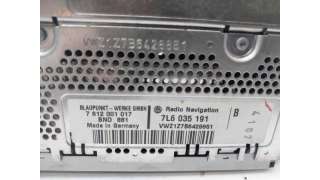 SISTEMA AUDIO / RADIO CD VOLKSWAGEN TOUAREG (2002-2010) 5.0 V10 TDI 313CV 4921CC - L.8165942 / 7L6035191