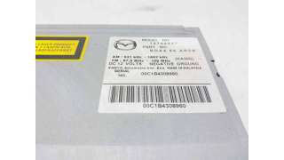 SISTEMA AUDIO / RADIO CD MAZDA 3 (2008-2014) 1.6 MZR 105CV 1598CC - L.8166898 / BDA466AR0B