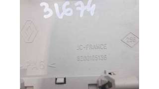 LUZ INTERIOR RENAULT SCÉNIC III (2009-) 1.9 DCI (JZ0J, JZ1J, JZ1K, JZ1S) 131CV 1870CC - L.8182356 / 8200105136