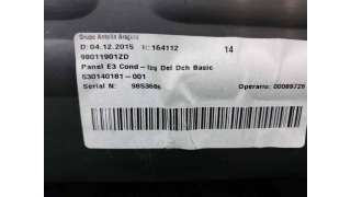 GUARNECIDO PUERTA DELANTERA DERECHA CITROEN C4 CACTUS (2014-) 1.6 BLUEHDI 100 99CV 1560CC - L.8190482 / 98011901ZD