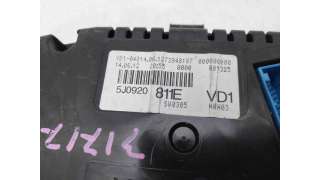 CUADRO INSTRUMENTOS SKODA FABIA II (2011-2014) 1.2 12V 60CV 1198CC - L.8193121 / 5J0920811E