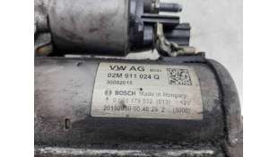 MOTOR ARRANQUE SEAT IBIZA IV (2015-2017) 1.0 TSI 95CV 999CC - L.8196115 / 02M911024Q 2